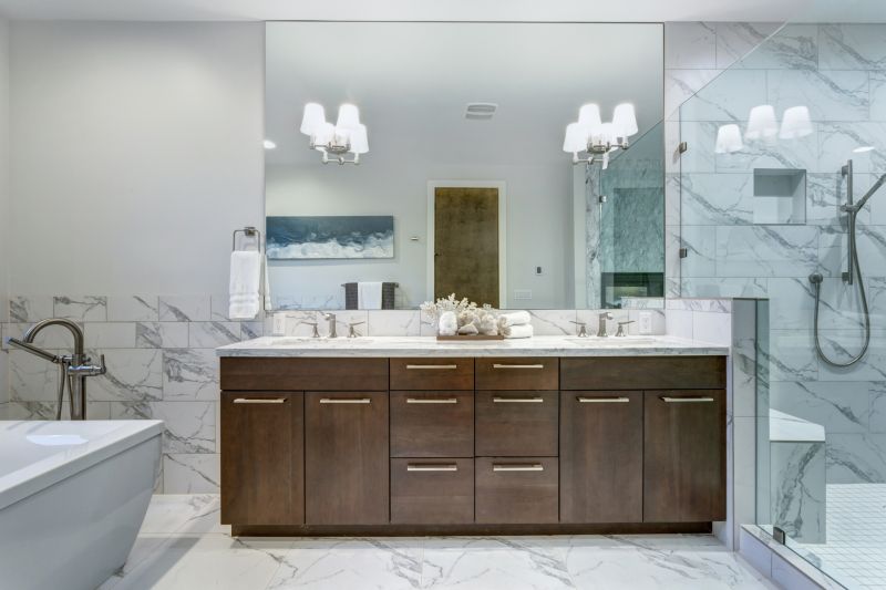 Bathroom Cabinet Refinishing
