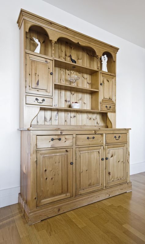 Built In Cabinetry Staining