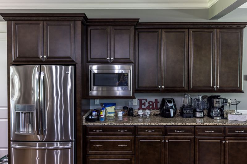 Built In Cabinetry Staining