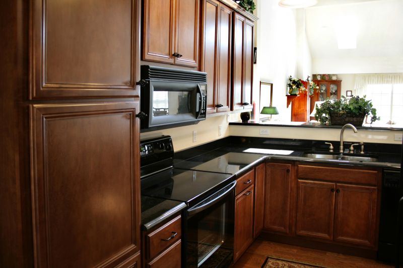Built In Cabinetry Staining