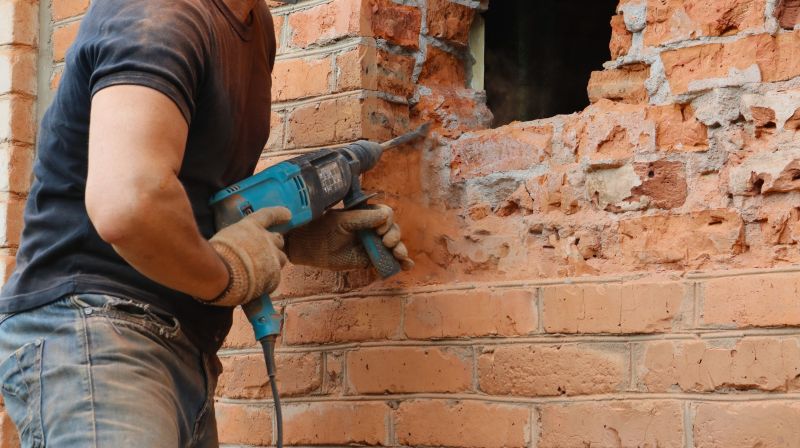 Brick Stripping detail
