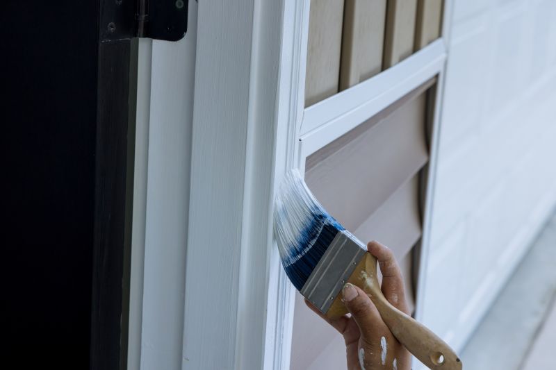 Interior Door Staining