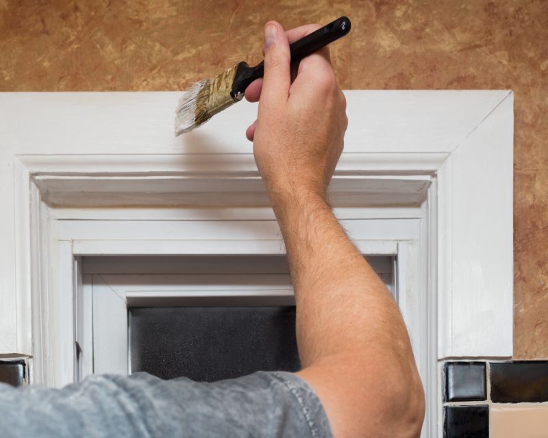 Interior Window Trim Painting