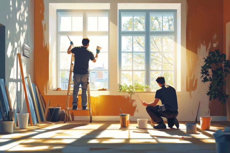 Interior Wood Painting