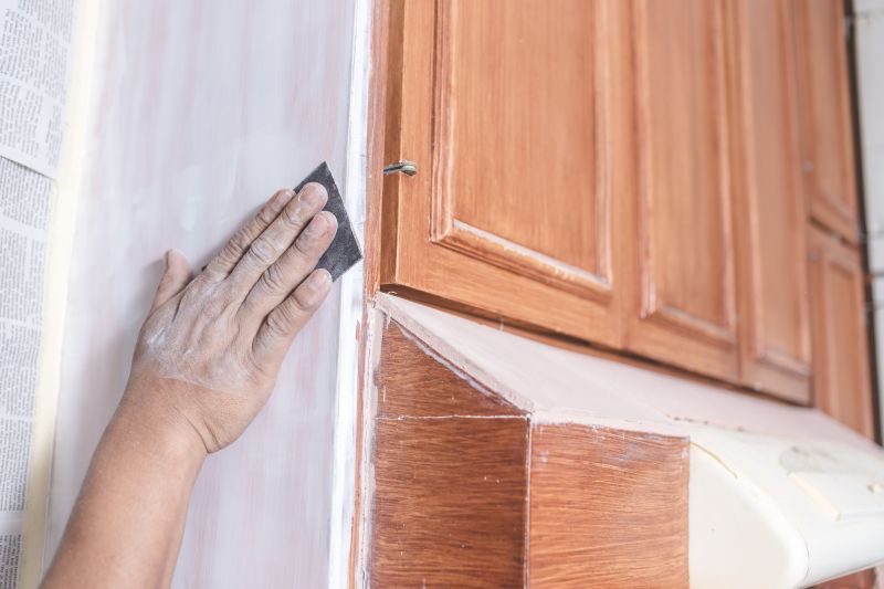 Wood Cabinet Refinishing