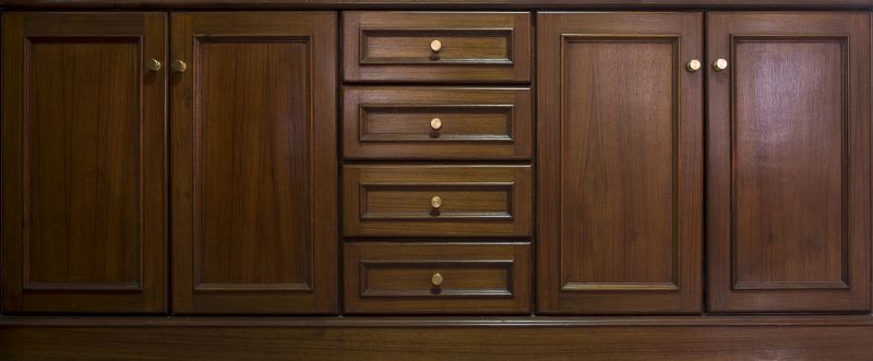 Wood Cabinet Staining