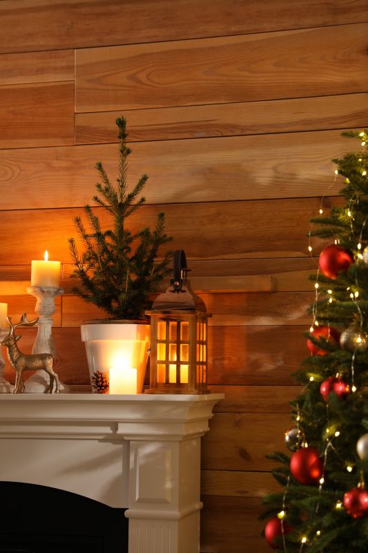 Wood Mantel Staining