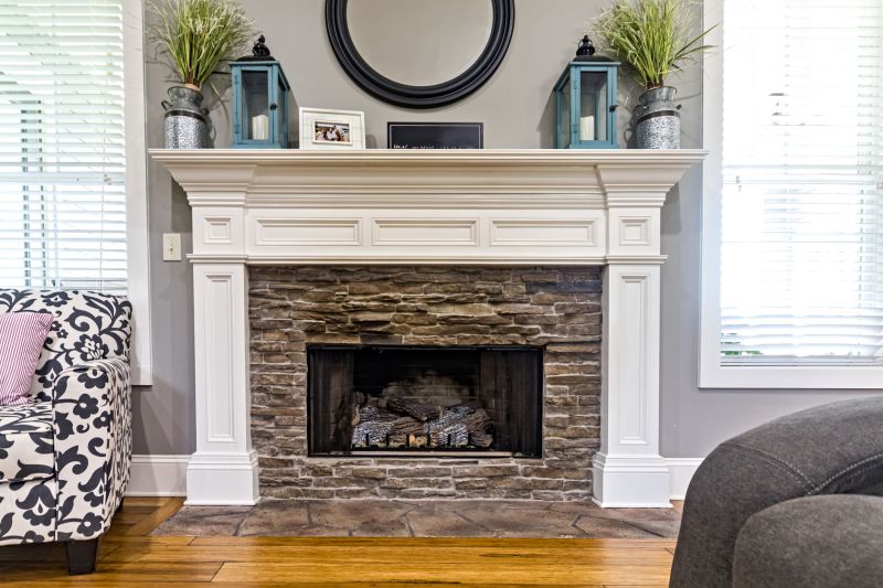 Wood Mantel Staining